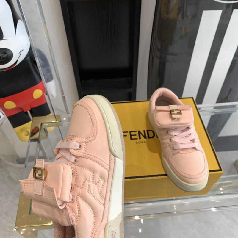 F**di match low-tops sneakers in pink