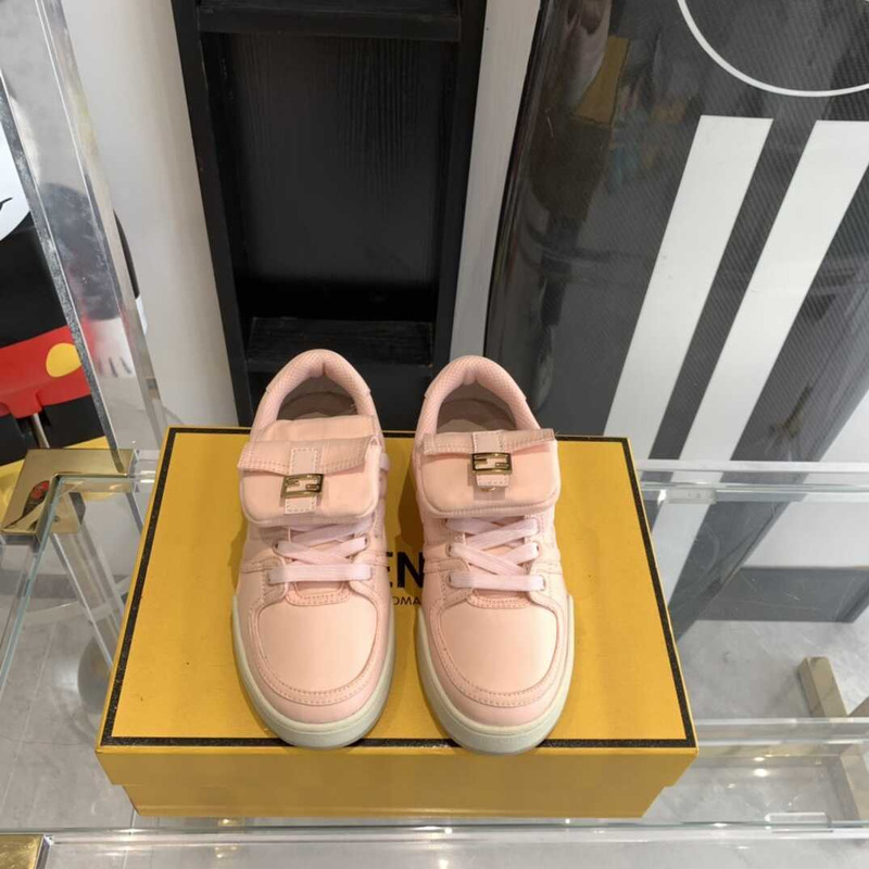 F**di match low-tops sneakers in pink