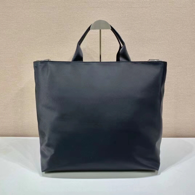 Pra*a re-nylon shopping bag black