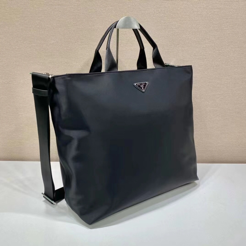 Pra*a re-nylon shopping bag black