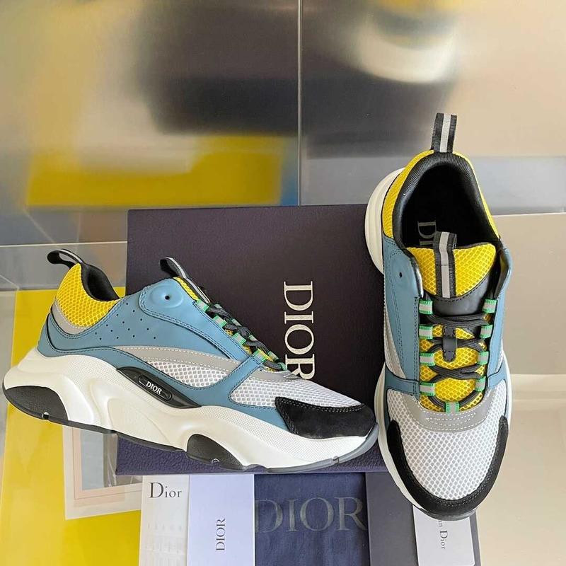 D*or b22 blue yellow sneaker