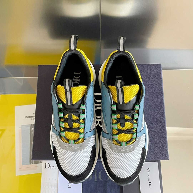 D*or b22 blue yellow sneaker