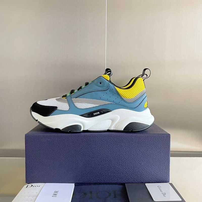 D*or b22 blue yellow sneaker