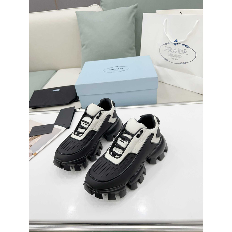 Pra*a cloudbust thunder sneakers black and white