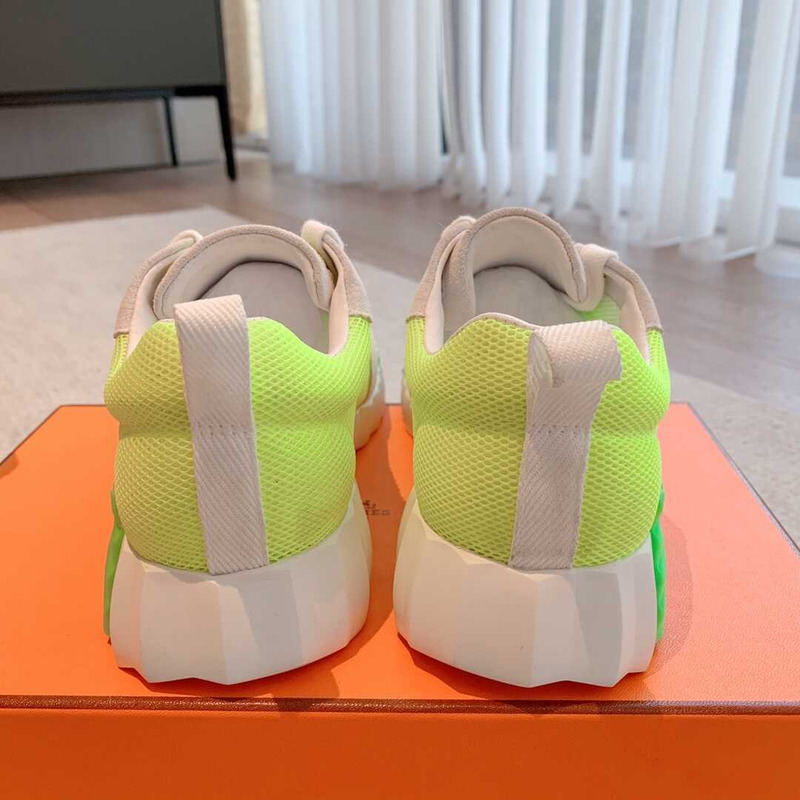 H**mes bouncing sneaker green