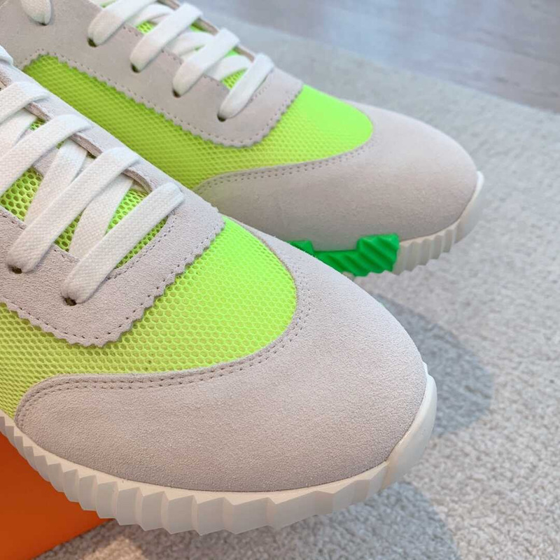 H**mes bouncing sneaker green