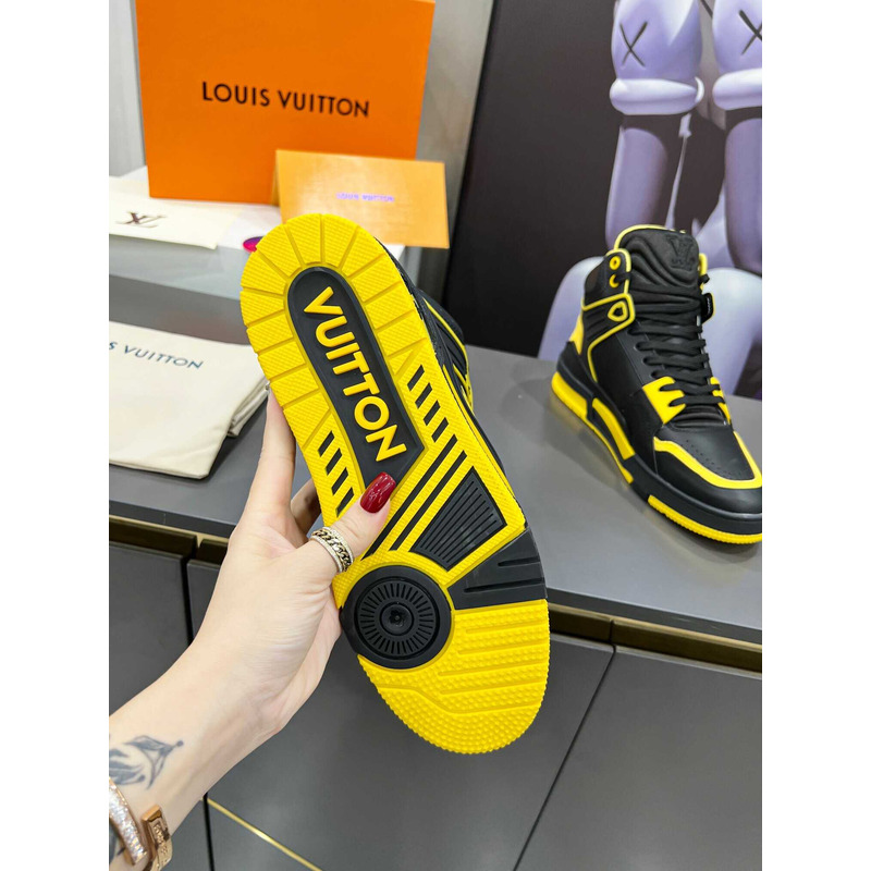 l**is V*t*n trainer high top yellow