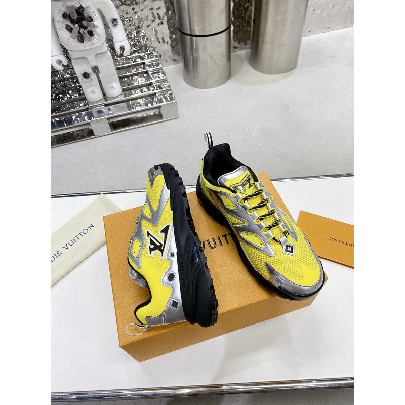 l**is V*t*n runner tatic sneakers yellow