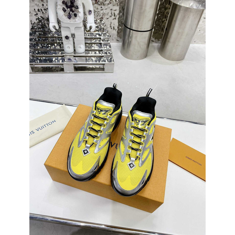 l**is V*t*n runner tatic sneakers yellow