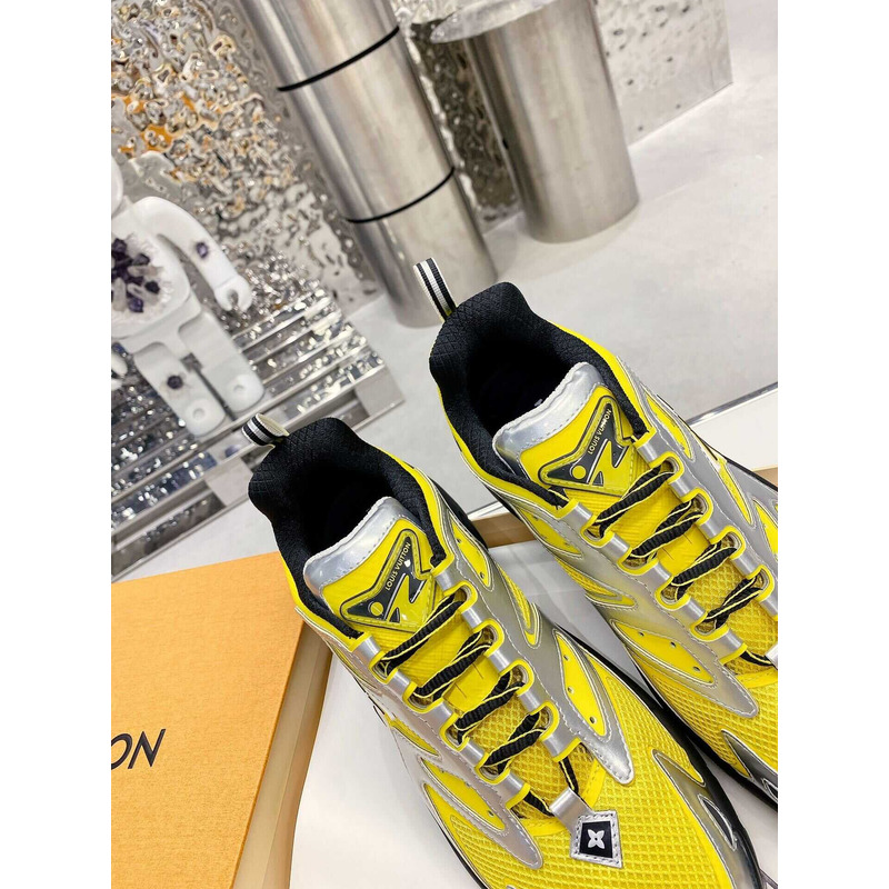 l**is V*t*n runner tatic sneakers yellow