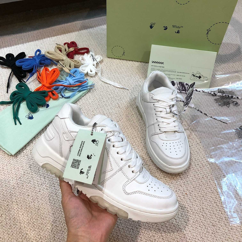 Off White Out Of Office OOO Low Tops White