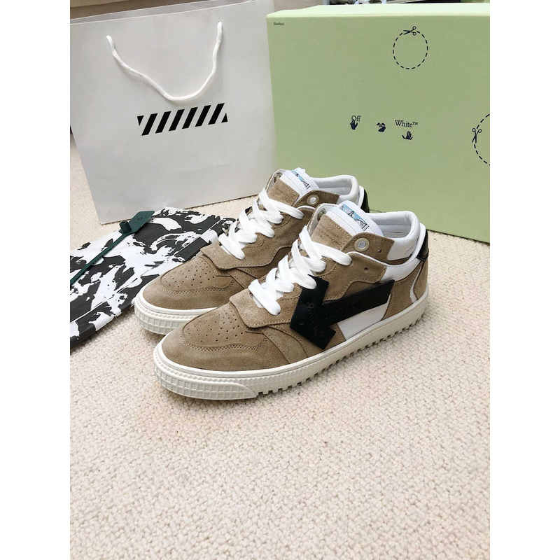 Off White Off Court Low Top Brown Black