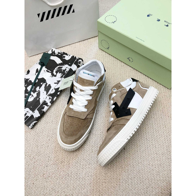 Off White Off Court Low Top Brown Black