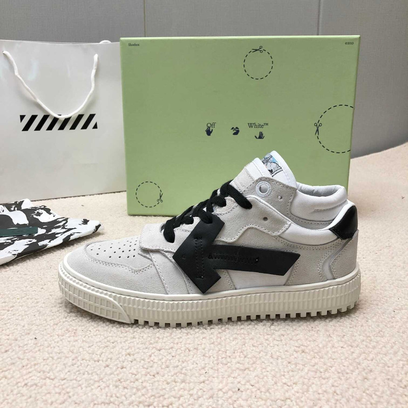 Off White Off Court Low Top Grey Black