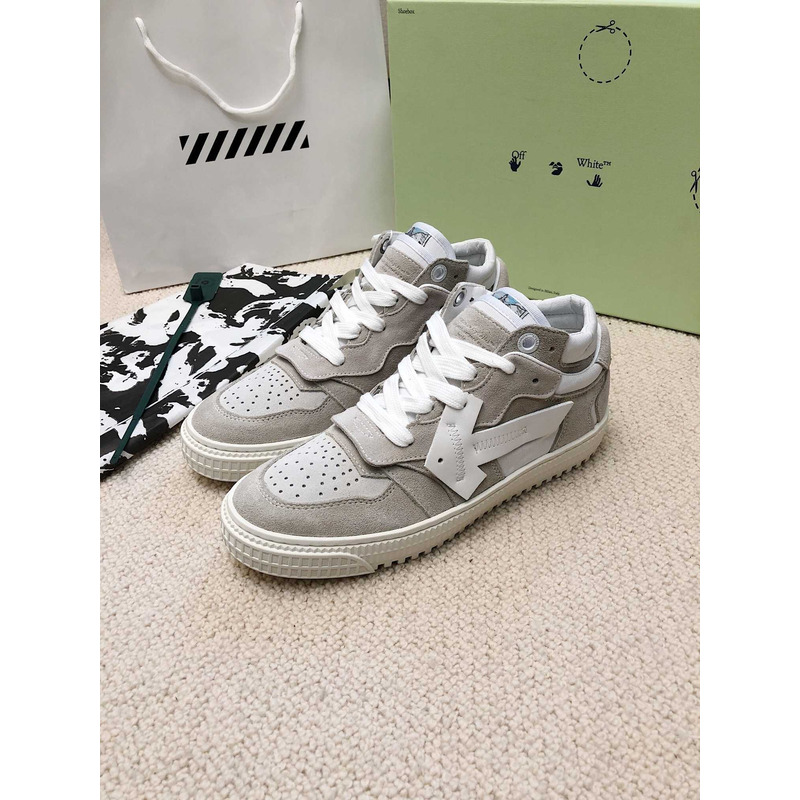 Off White Off Court Low Top Grey White