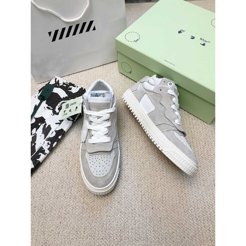 Off White Off Court Low Top Grey White