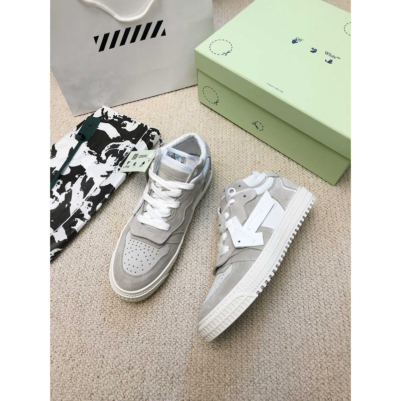 Off White Off Court Low Top Grey White