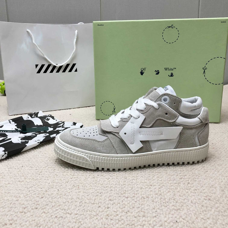 Off White Off Court Low Top Grey White