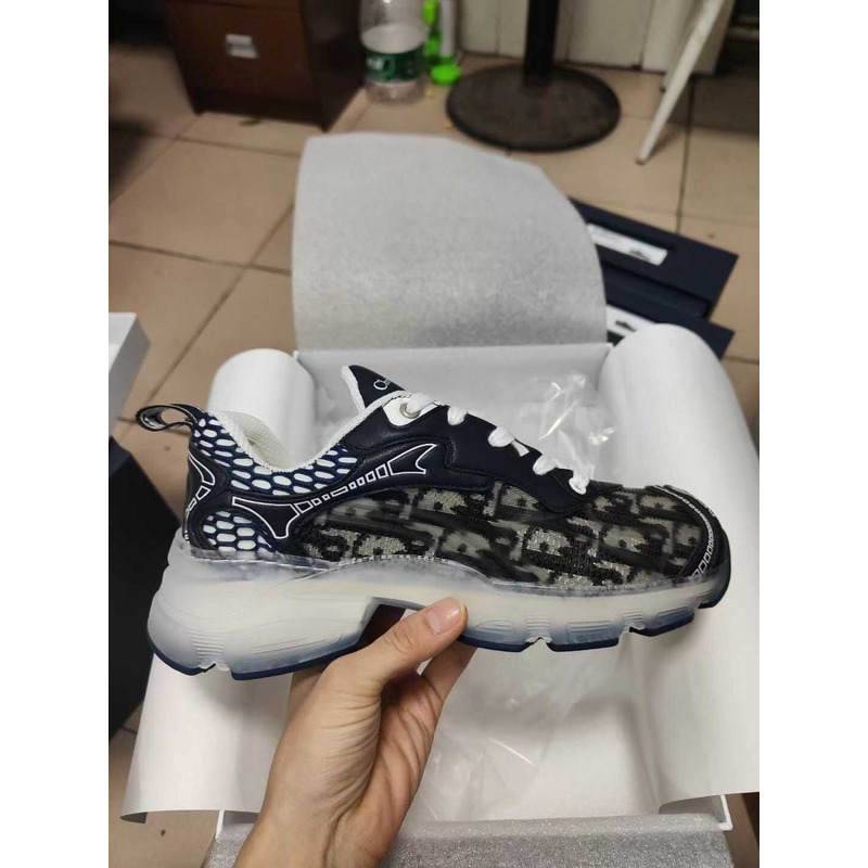 D*or dark blue vibe sneaker