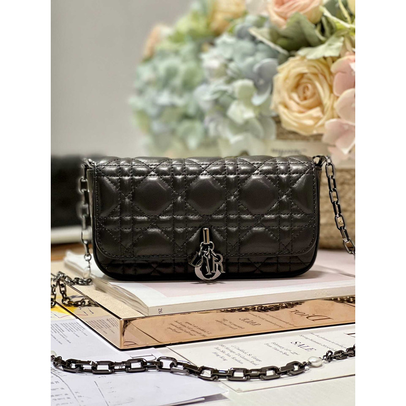 D*or black cannage lady bag