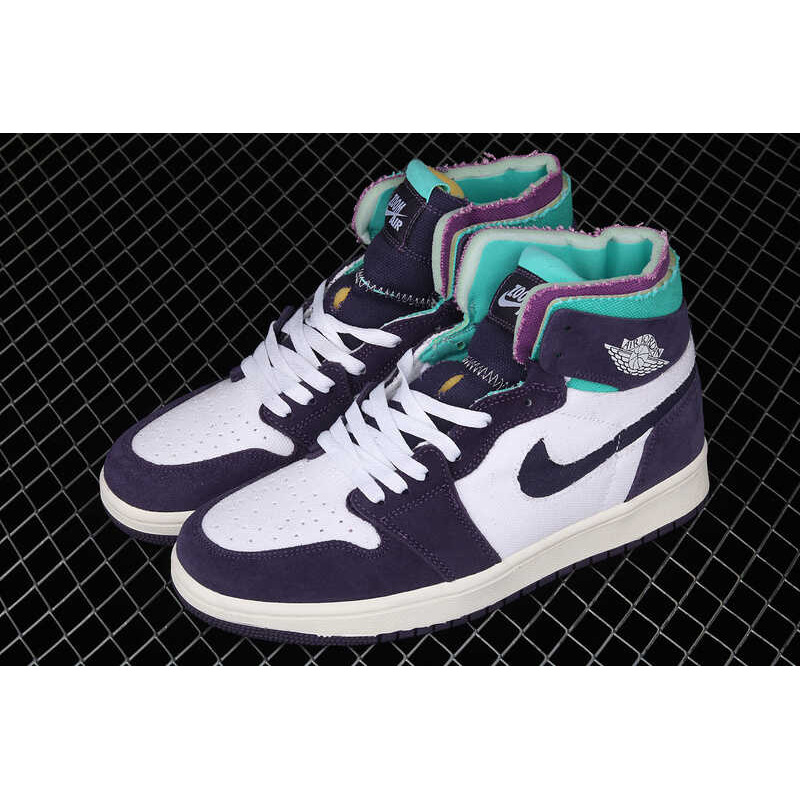 Nike Purple  Air Jordan 1 Zoom Air Cmft