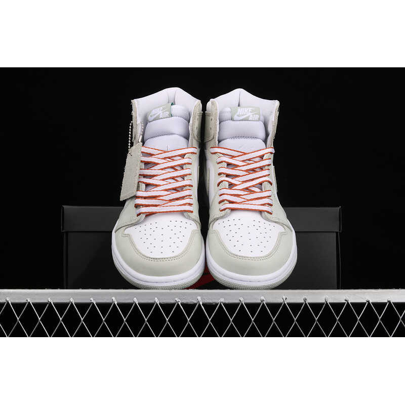 Nike Air Jordan 1 Retro High OG Seafoam Healing White Orange