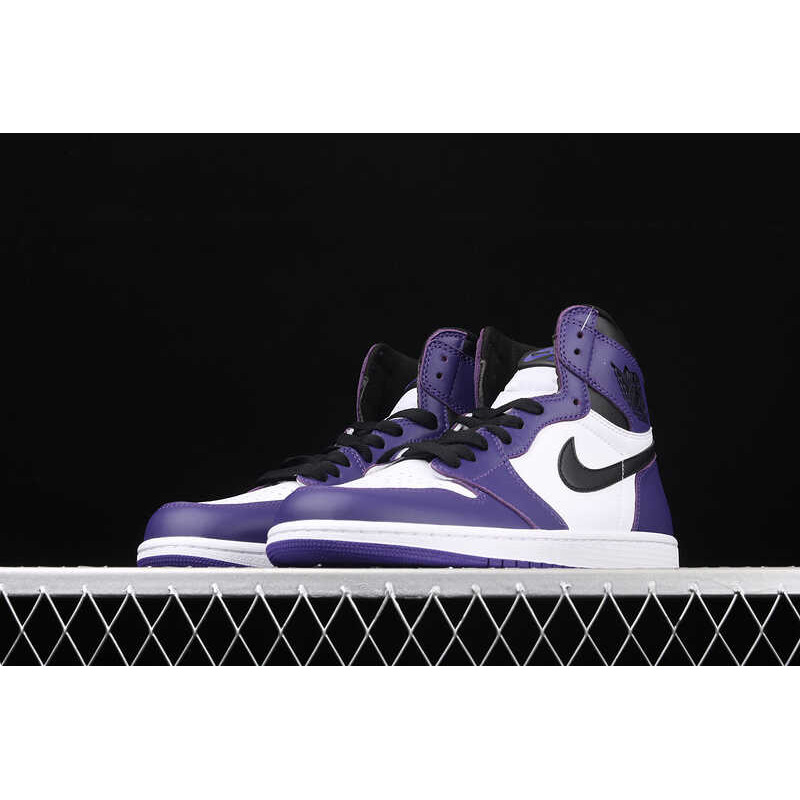 Nike Jordan 1 Retro High \"Court Purple White\"