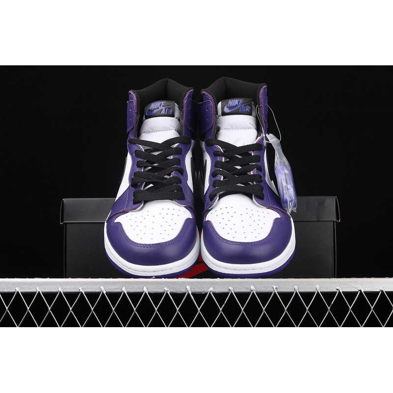 Nike Jordan 1 Retro High \"Court Purple White\"