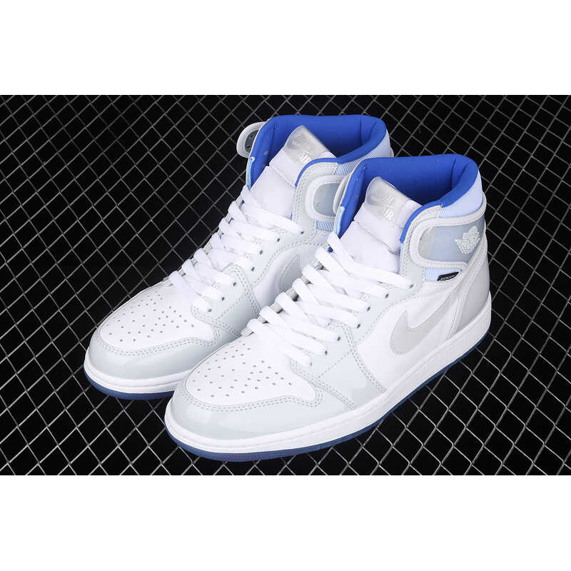 JORDAN 1 RETRO HIGH ZOOM WHITE RACER BLUE