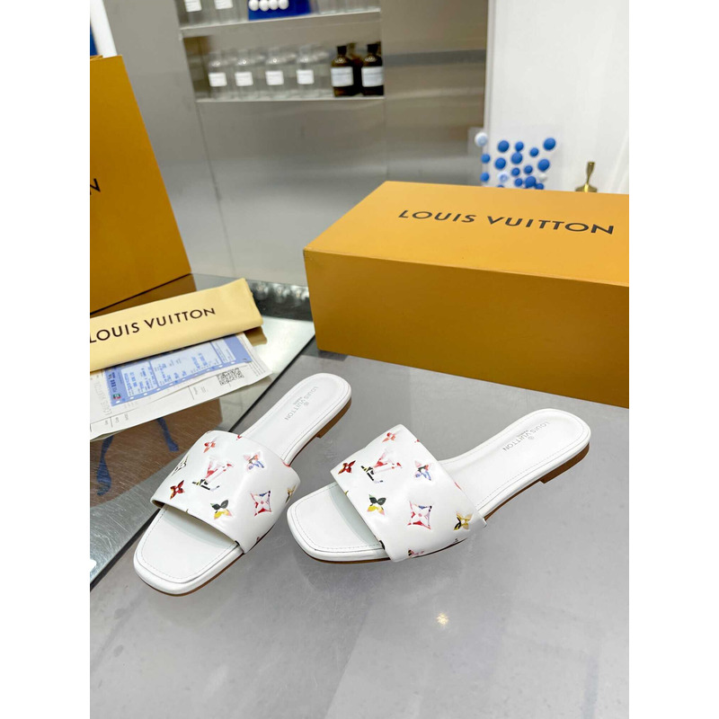 l**is V*t*n revival flat mule slides