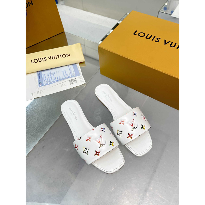 l**is V*t*n revival flat mule slides