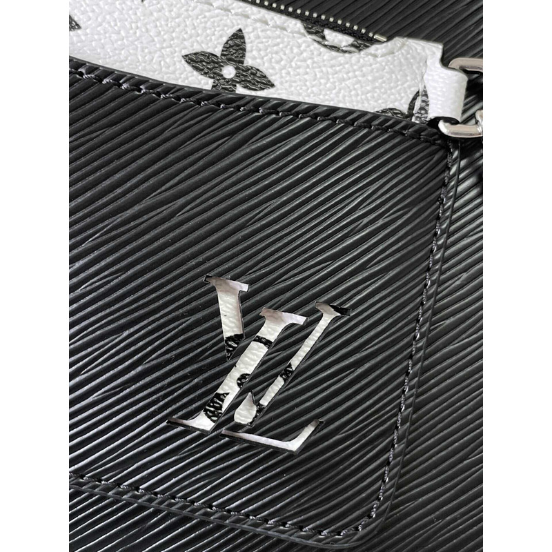 l**is V*t*n marelle handbag cowhide leather black