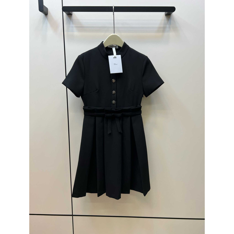 D*or short flared dress black