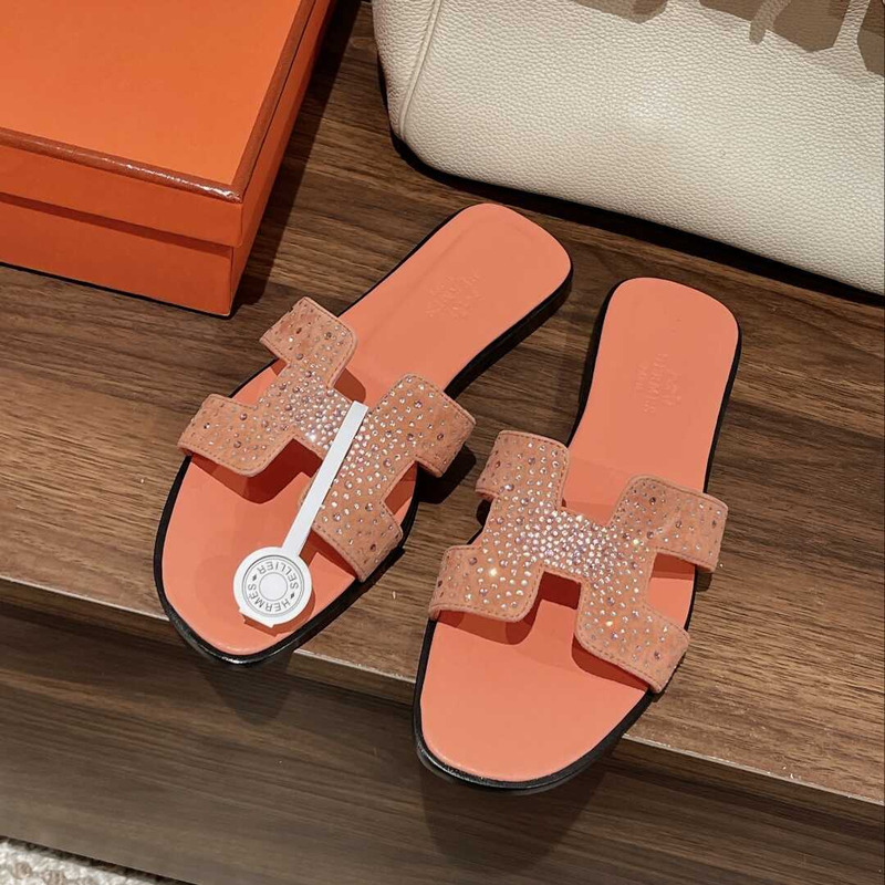 H**mes oran sandal orange joey