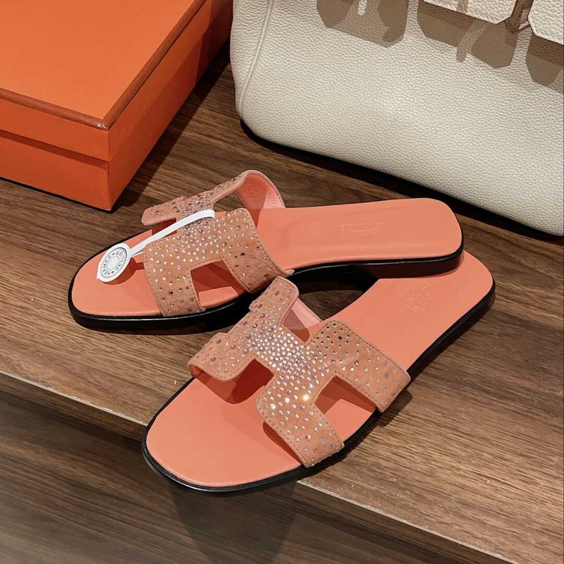 H**mes oran sandal orange joey