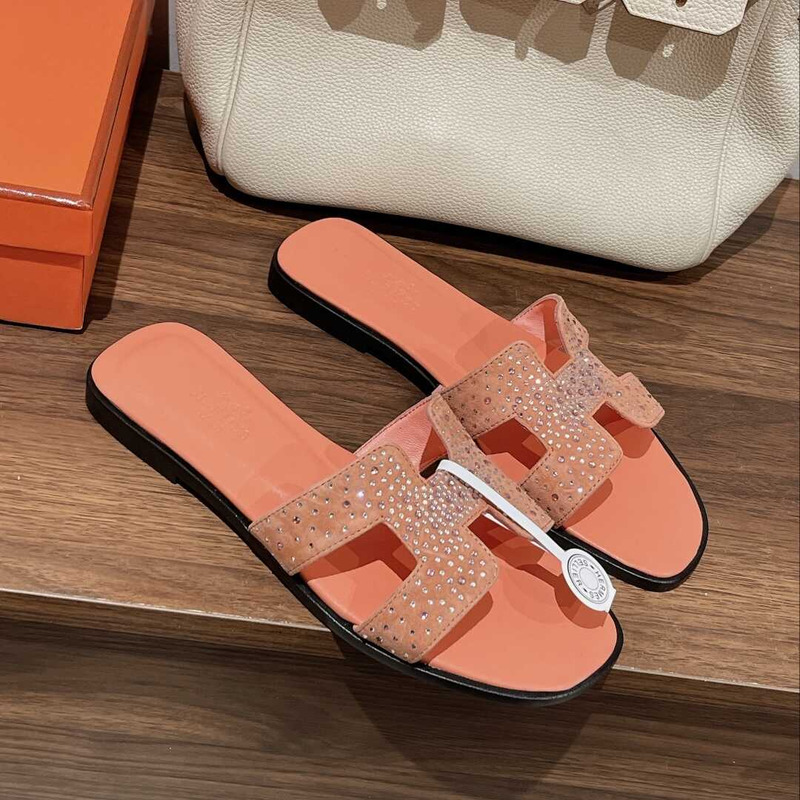 H**mes oran sandal orange joey