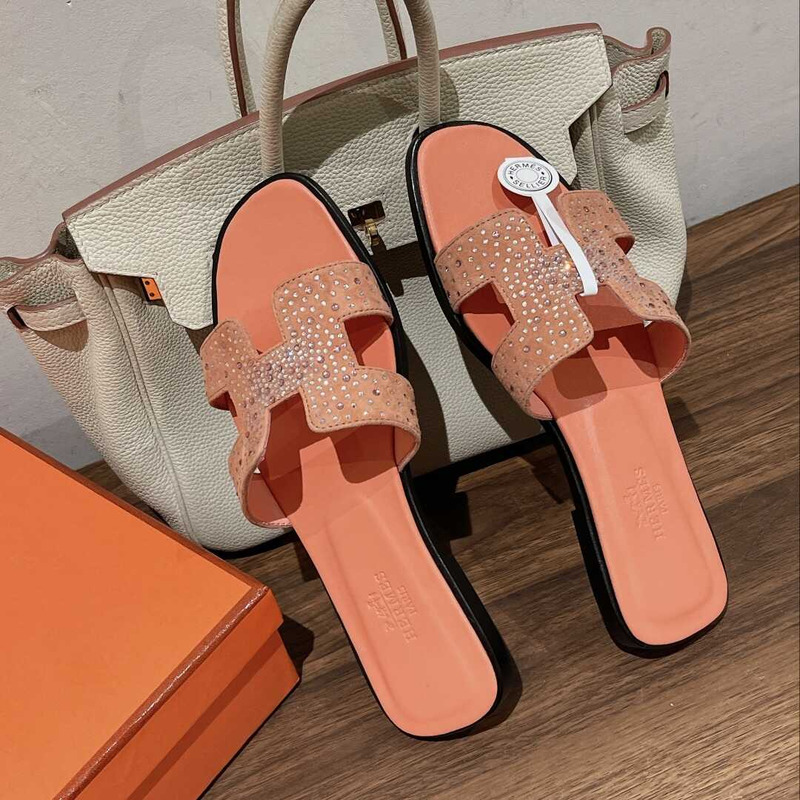 H**mes oran sandal orange joey