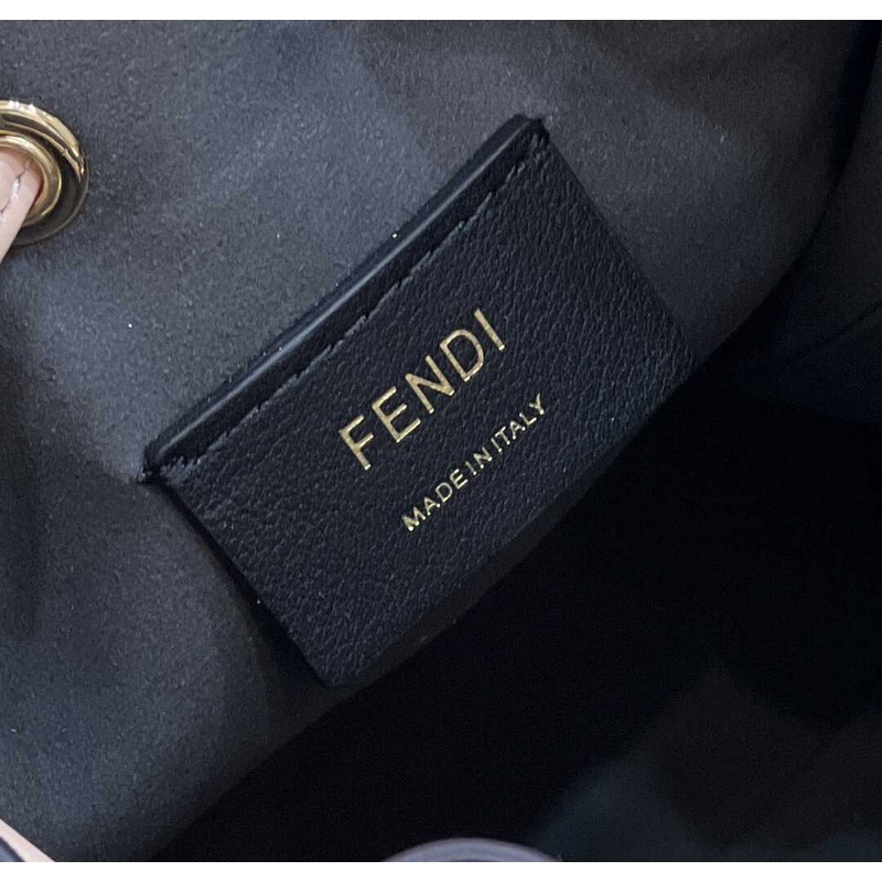 F**di mon tresor ff printleather mini bag nude