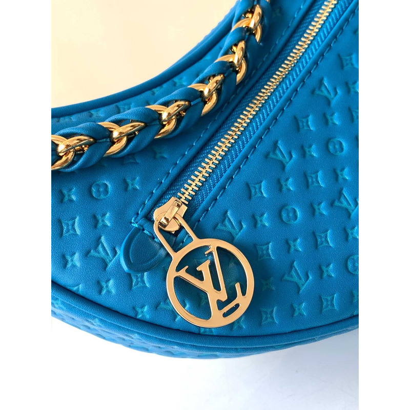 l**is V*t*n loop calfskin leather blue