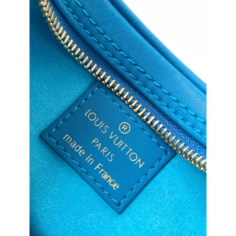 l**is V*t*n loop calfskin leather blue