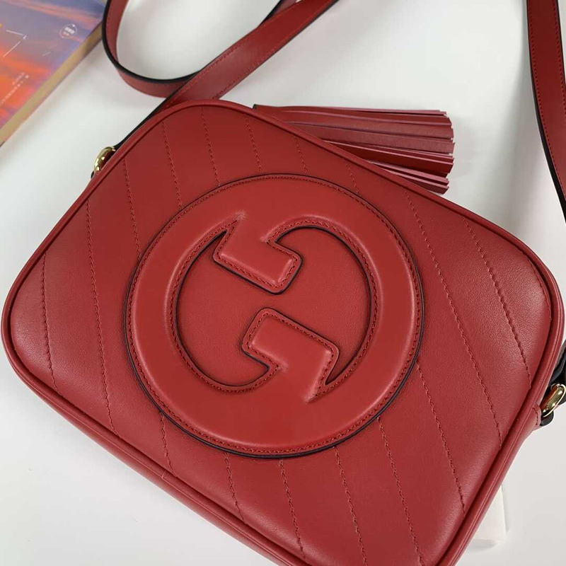 G*u*i blondie small shoulder bag red