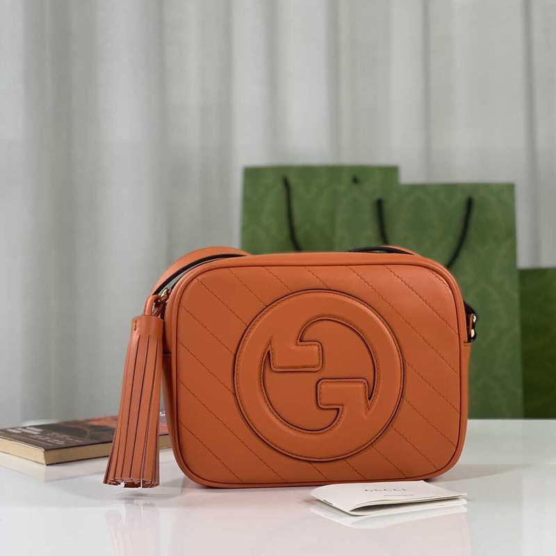 G*u*i blondie small shoulder bag orange