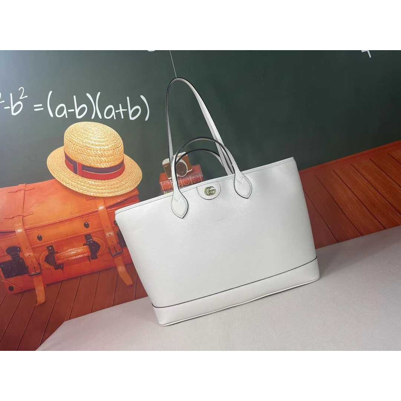 G*u*i ophidia  medium tote bag white