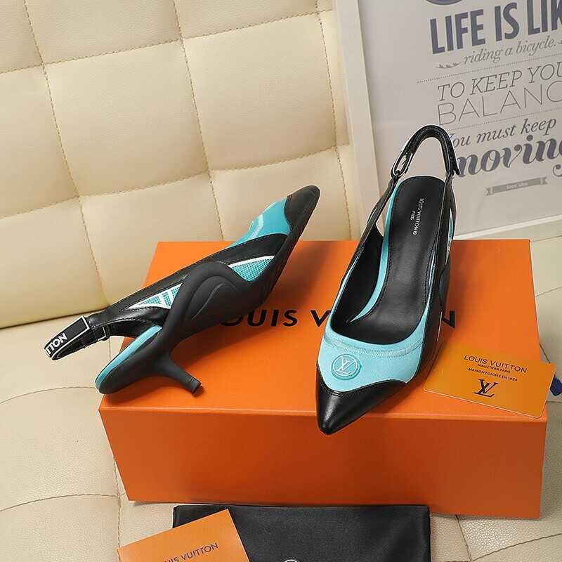 l**is V*t*n archlight slingback pump blue