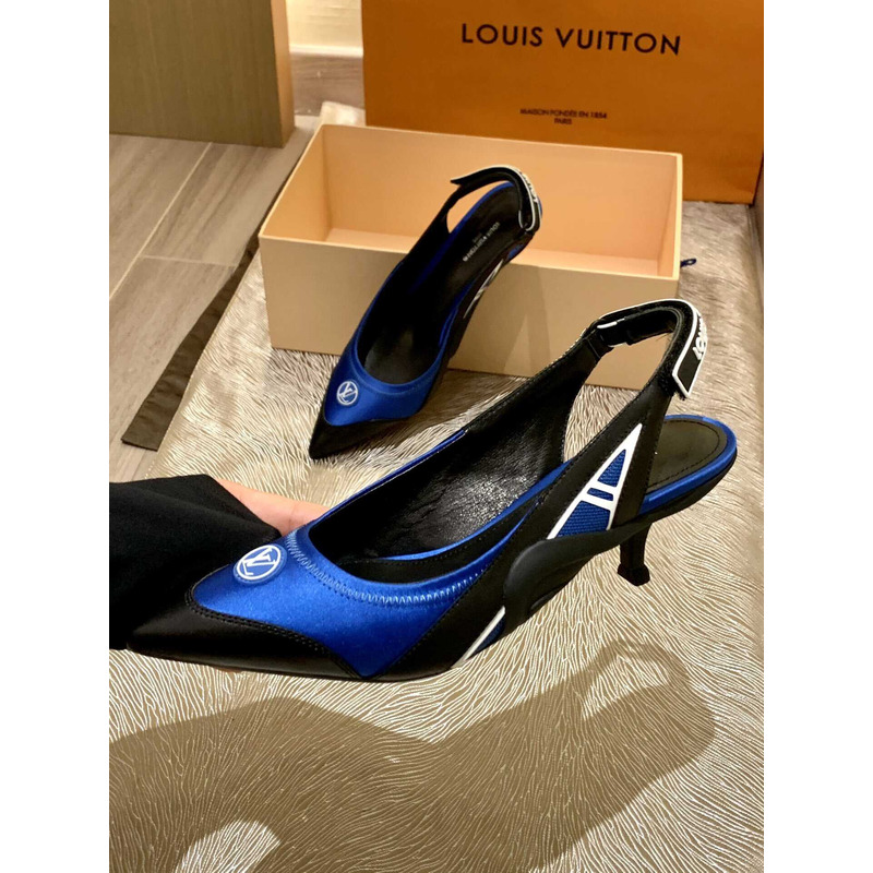 l**is V*t*n archlight slingback pump dark blue