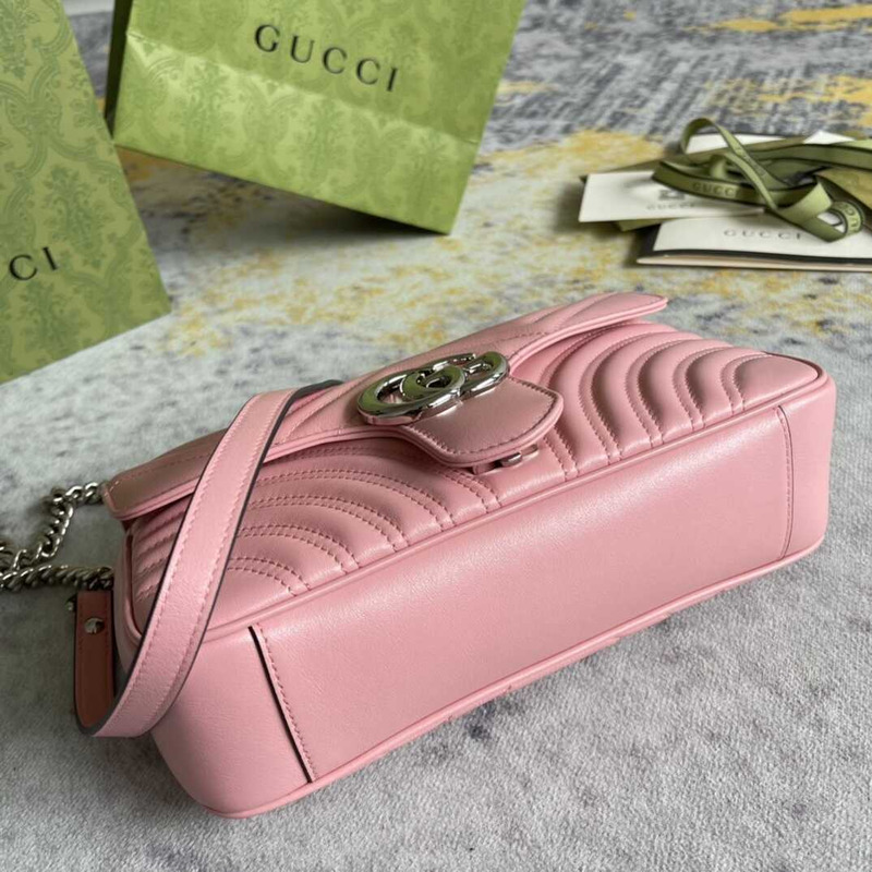 GG Marmont Small Shoulder Bag Pink