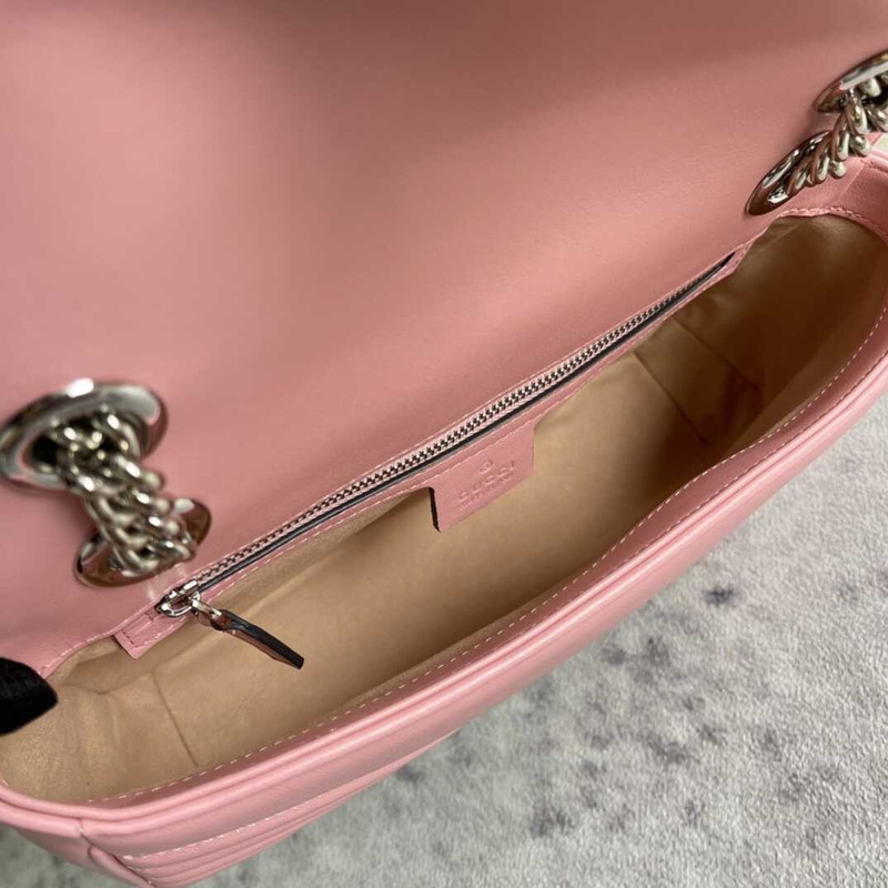 GG Marmont Small Shoulder Bag Pink