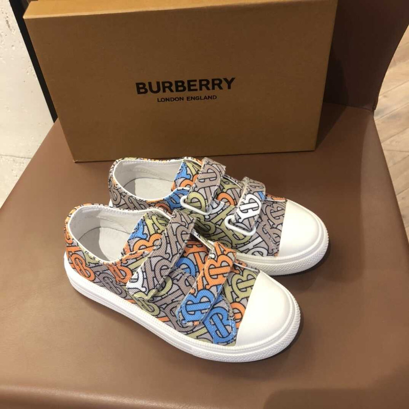 B**rry printed canvas kids sneakers