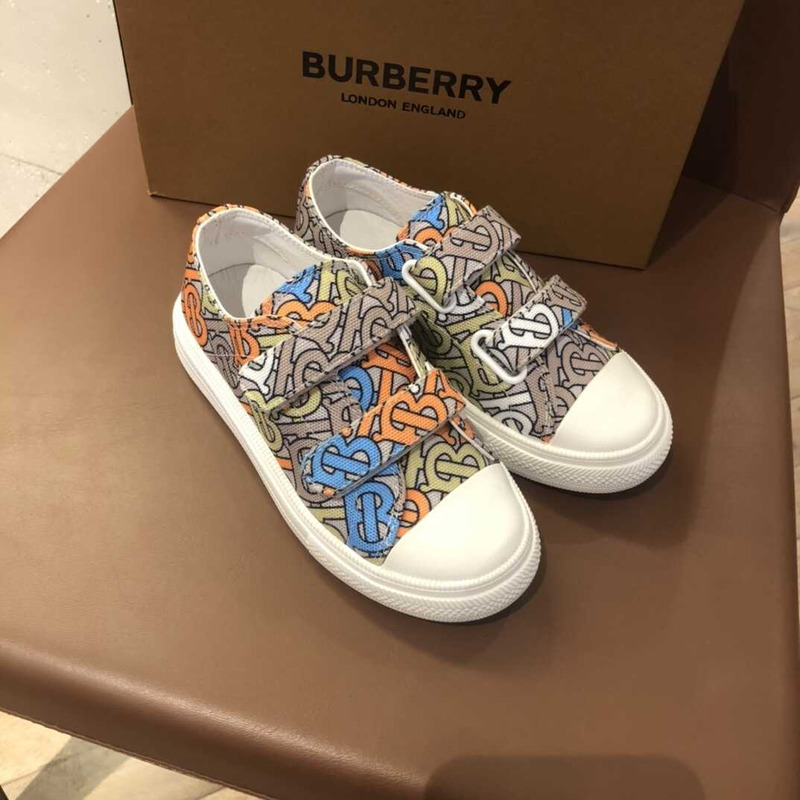 B**rry printed canvas kids sneakers