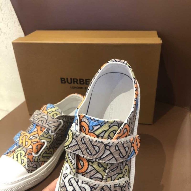 B**rry printed canvas kids sneakers